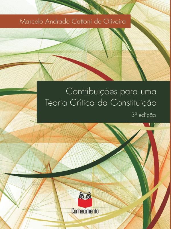 ContribuiçõEs para uma Teoria CríTica da Constituição - 2023
