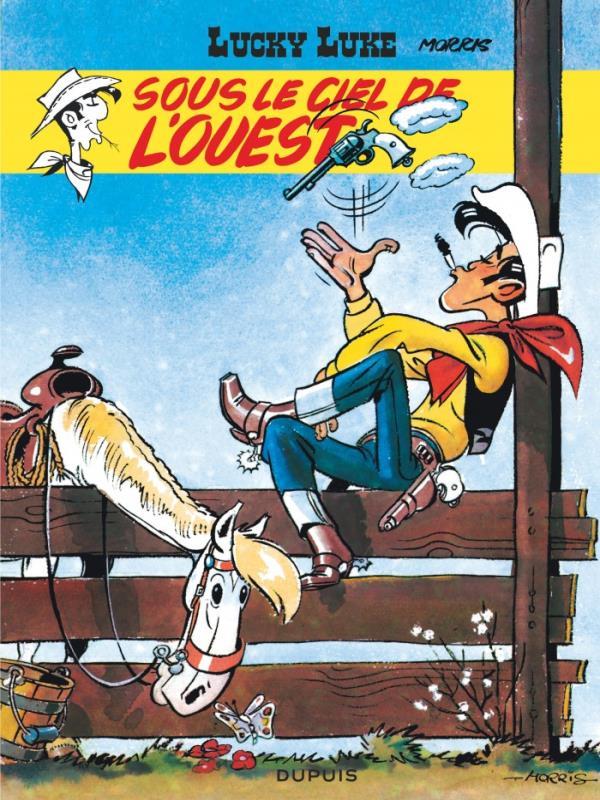 Capa de Lucky Luke - Sous Le Ciel de L'Ouest - Vol. 4