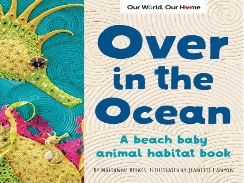 Over In The Ocean - a Beach Baby Animal Habitat Book