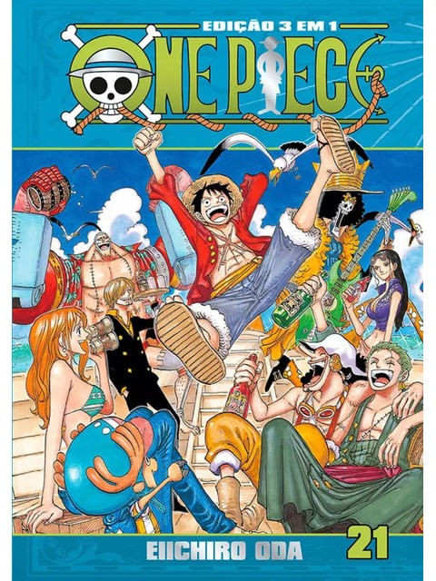 One Piece 3 em 1 Vol. 21 - Vol. 21