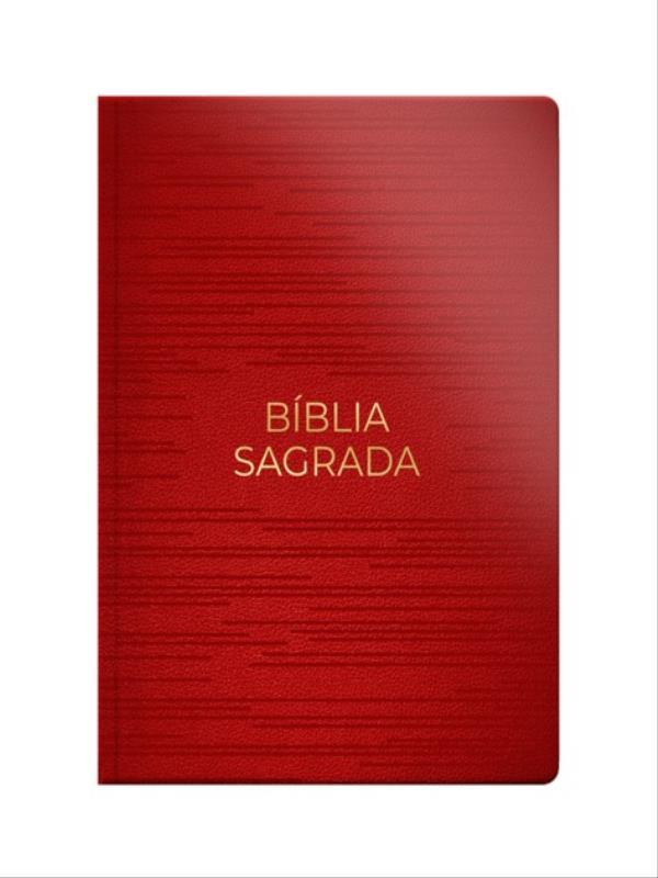 BíBlia Nvt Letra Gigante - Luxo - Vermelha