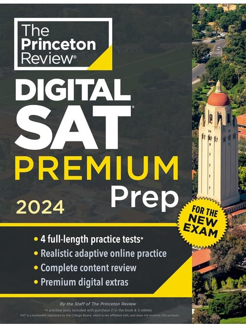The Princeton Review - Digital Sat Premium Prep - 2024