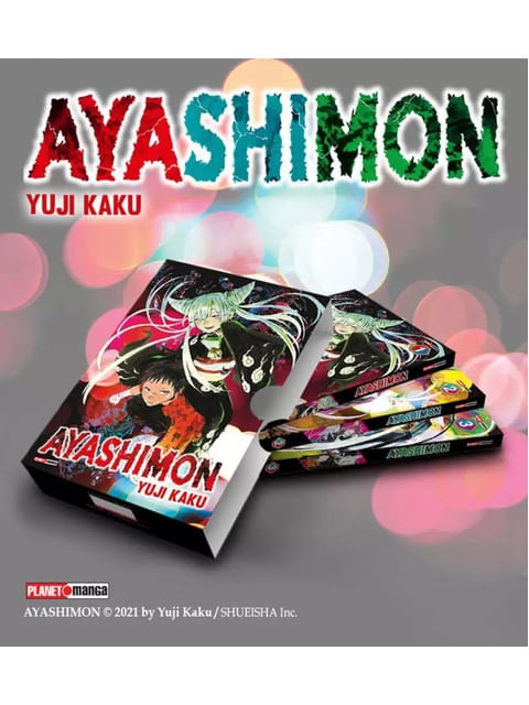 Box Ayashimon Vols. 1 ao 3