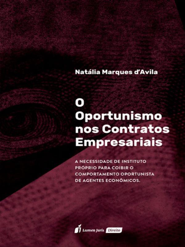O Oportunismo nos Contratos Empresariais - 2023