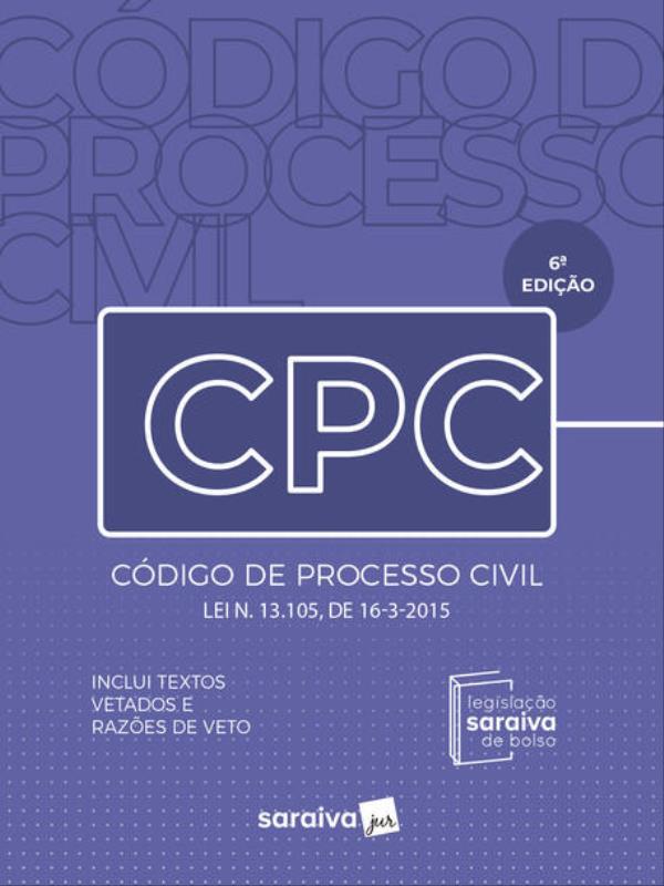 CóDigo de Processo Civil Mini - Legislação Saraiva de Bolso - 6 Edição 2024