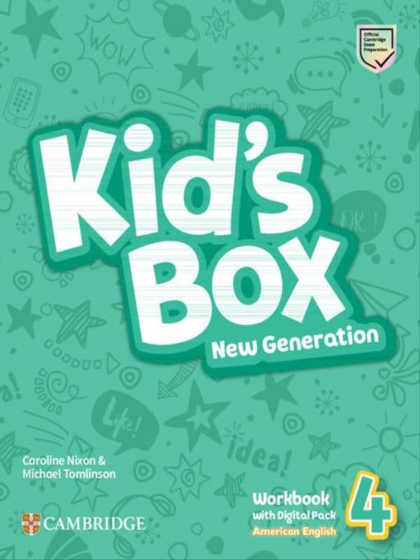 Kid'S Box New Generation 4 - Workbook With Digital Pack -  American English