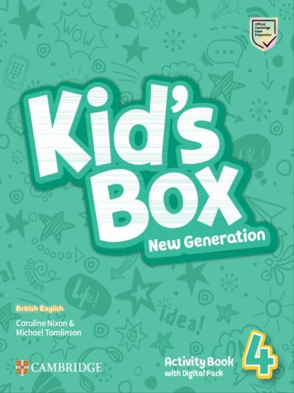 Kid'S Box New Generation 4 - Activity Book With Digital Pack - British English