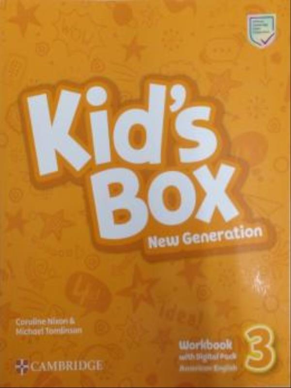 Kid'S Box New Generation 3 - Workbook With Digital Pack -  American English