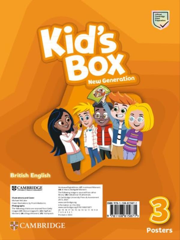 Kid'S Box New Generation 3 - Posters - British English