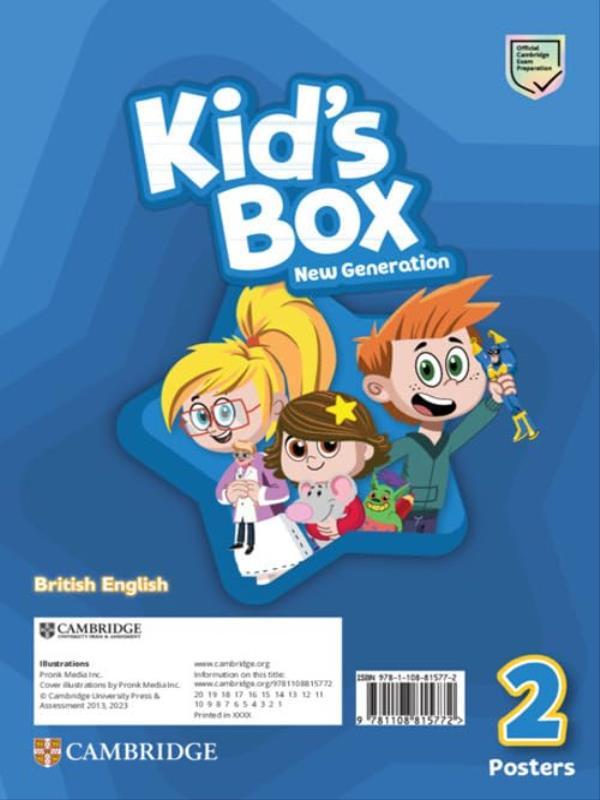 Kid'S Box New Generation 2 - Posters - British English