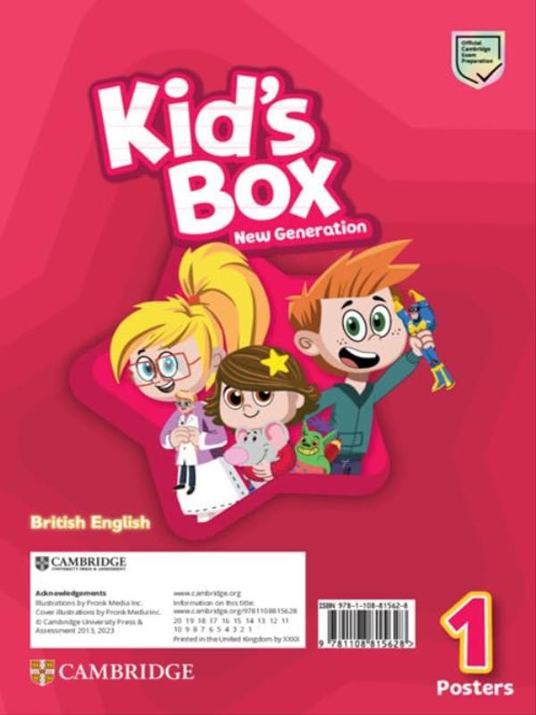 Kid'S Box New Generation 1 - Posters - British English
