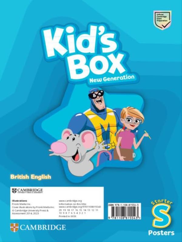 Kid'S Box New Generation Starter - Posters - British English