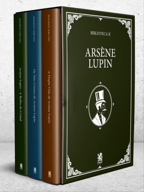 Biblioteca ArsèNe Lupin Volume 02 - Box com 3 Livros