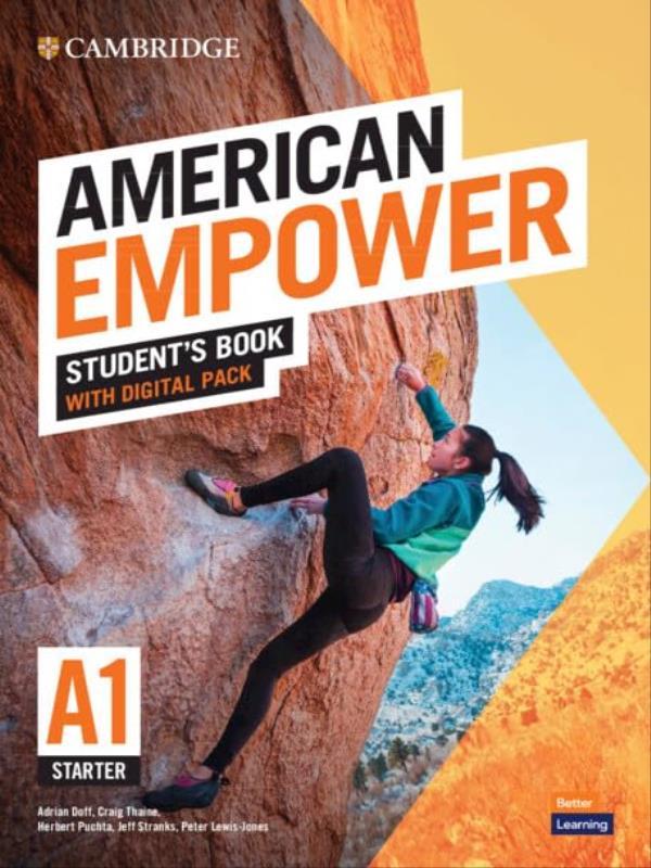 American Empower - Starter A1 - Student'S Book a With Digital Pack