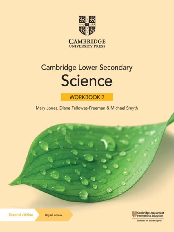 Cambridge Lower Secondary Science 7 - Workbook With Digital Access