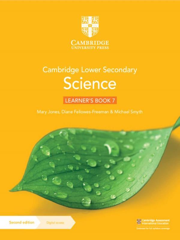 Cambridge Lower Secondary Science 7 - Learner´S Book With Digital Access