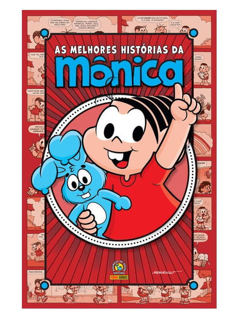 Capa do livro As Melhores HistóRias da MôNica 01 de Mauricio de Sousa