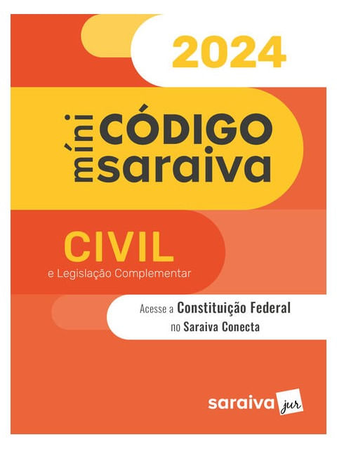 MíNi CóDigo Civil e Legislação Complementar - 30ª Edição 2024