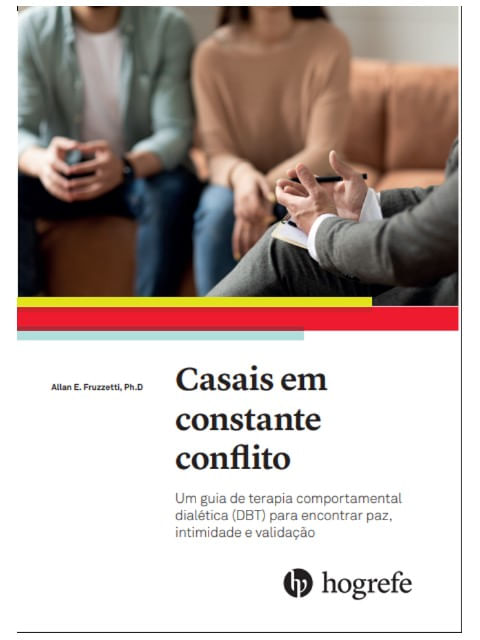Capa do livro Casais em Constante Conflito de Allan e. Fruzzett