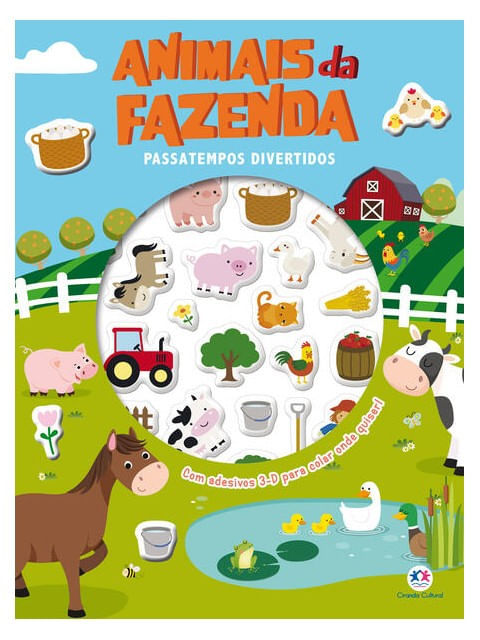 Animais da Fazenda - Passatempos Divertidos