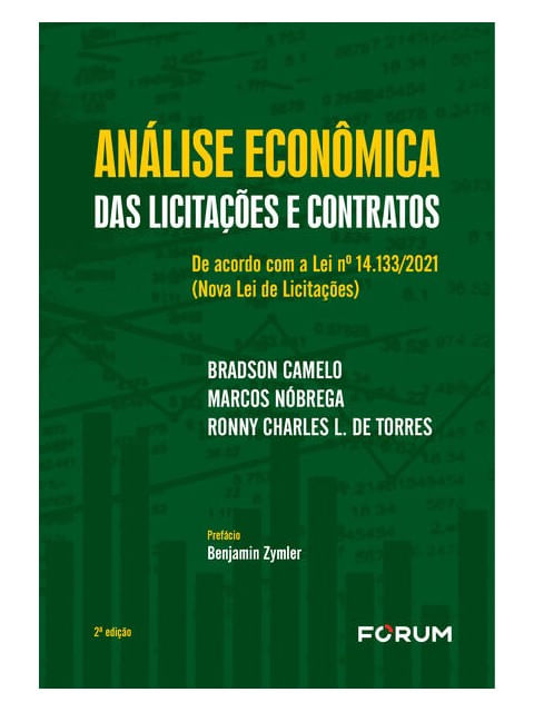 Capa do livro AnáLise EconôMica das LicitaçõEs e Contratos de Marcos | Camelo Bradson | Torres Ronny Charles L. de NóBrega