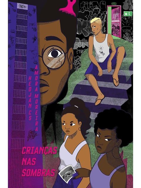 Capa do livro Crianças nas Sombras de Amora Moreira