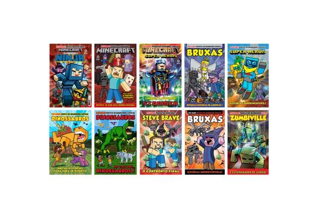 Capa do livro Combo Quadrinhos Pró-Games - Kit com 10 Quadrinhos de On Line Editora