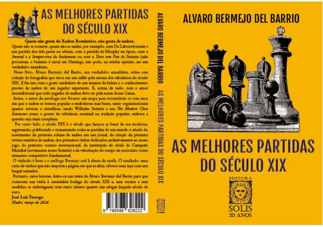 Capa de As Melhores Partidas do SéCulo Xix