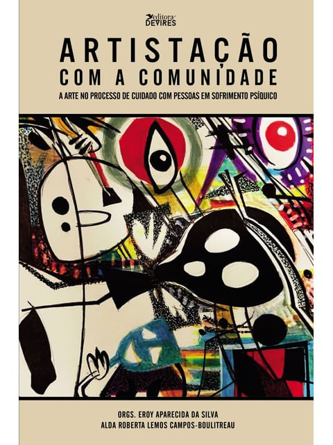 Capa do livro Artistação com a Comunidade de Eroy Aparecida da | Boulitreau Alda Roberta Lemos Campos- Silva