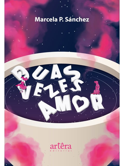 Capa do livro Duas Vezes Amor de Marcela Parasmo SáNchez