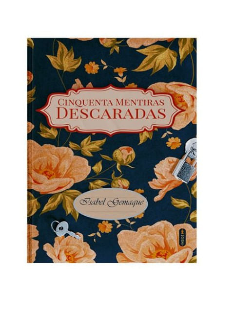 Capa do livro Cinquenta Mentiras Descaradas de Isabel Gemaque