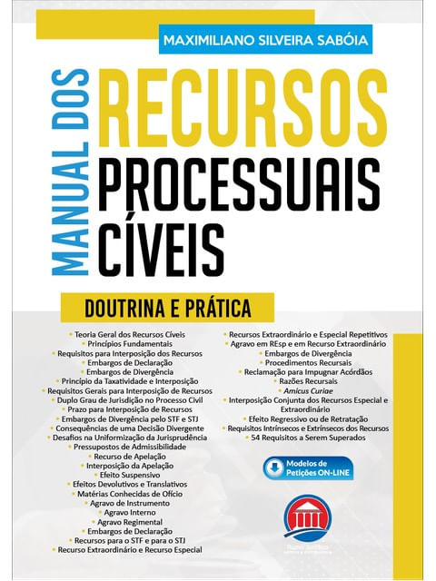 Manual dos Recursos Processuais CíVeis