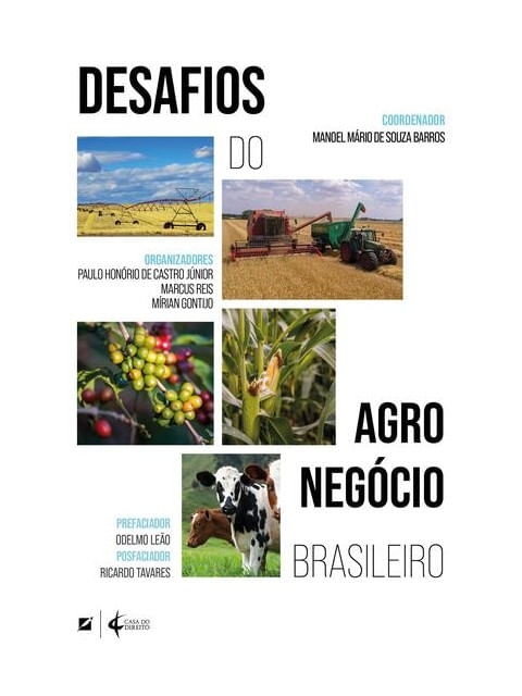Capa do livro Desafios do AgronegóCio Brasileiro