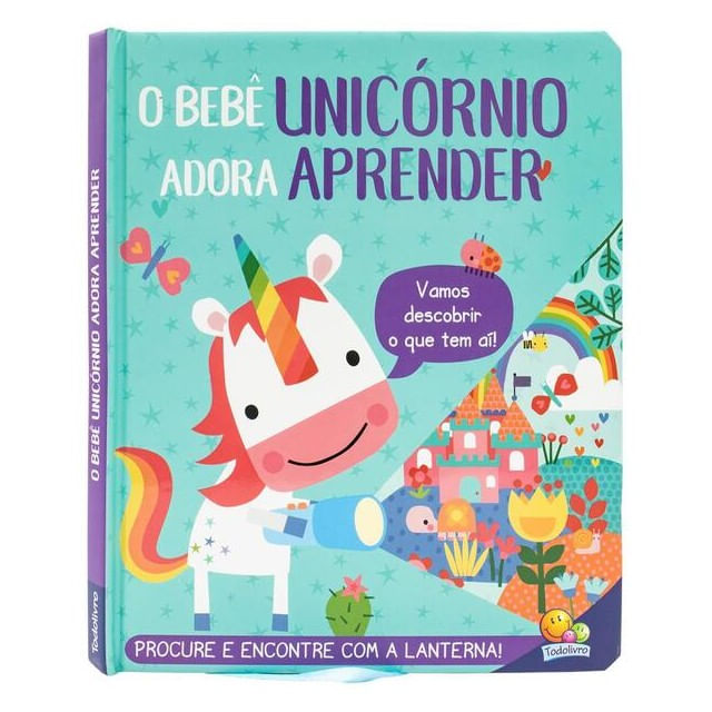 Lanterna Divertida: o Bebê UnicóRnio Adora Aprender