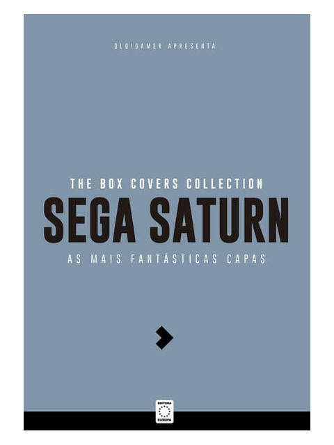 Capa do livro As Mais FantáSticas Capas - Sega Saturn de Editora Europa