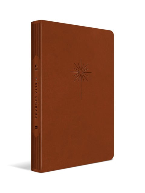 Capa do livro BíBlia Nvt Filament (Marrom, Luxo Couro SintéTico)