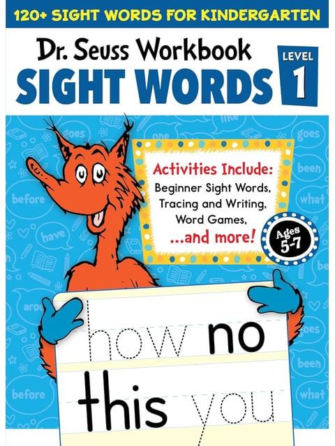 Dr. Seuss Sight Words 1 - Workbook
