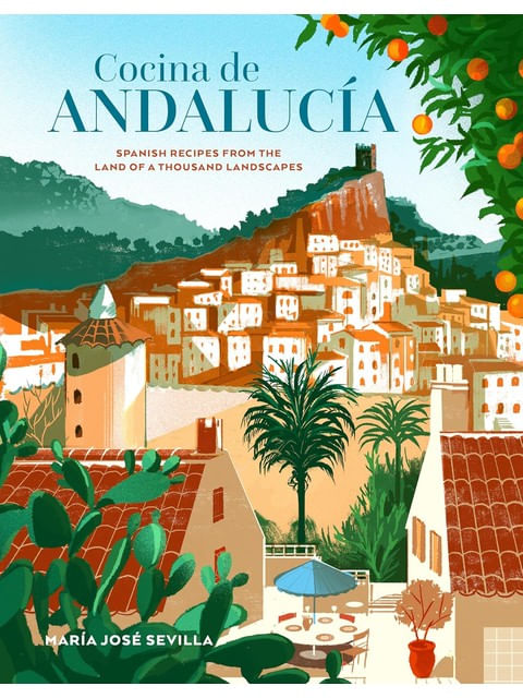 Capa do livro Cocina de Andalucia de María José Sevilla