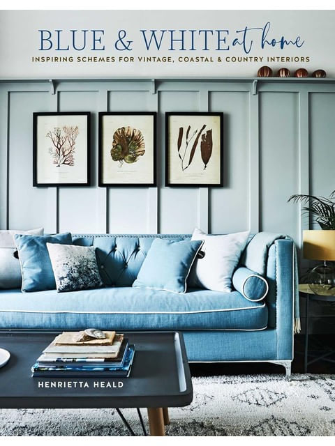 Capa do livro Blue & White At Home de Henrietta Heald