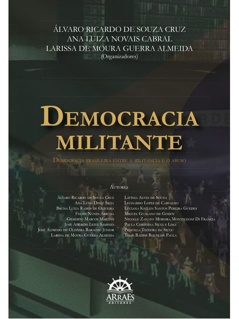 Capa do livro Democracia Militante