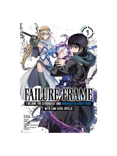 Capa do livro Failure Frame - I Became The Strongest And Annihilated Everything With Low-Level Spells - Vol. 9 de Kaoru Shinozaki