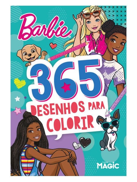 Barbie - 365 Desenhos para Colorir