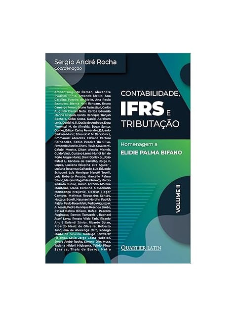 Capa do livro Contabilidade, Ifrs, e Tributação - 2024 - Vol. 2