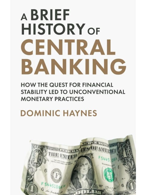 Capa do livro A Brief History Of Central Banking de Dominic Haynes