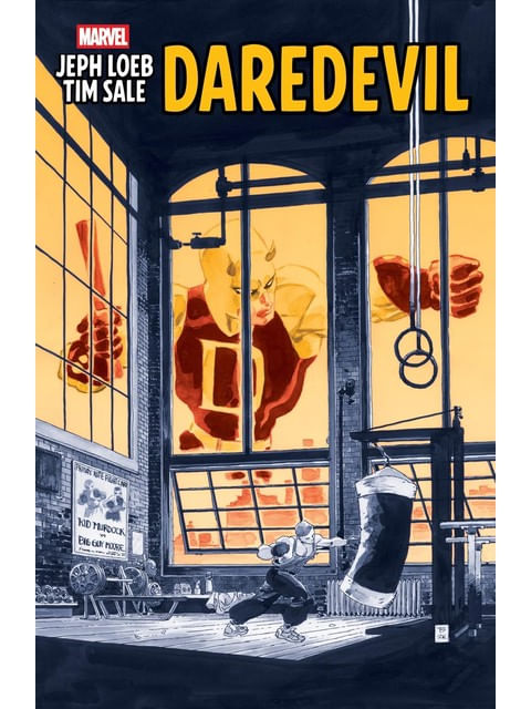 Capa de Jeph Loeb & Tim Sale - Daredevil