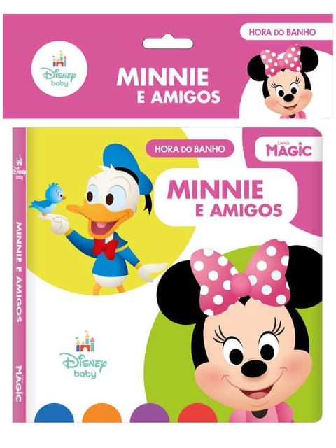 Capa do livro Disney Baby - Hora do Banho Minnie e Amigos de Magic Kids