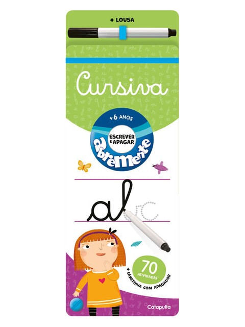 Abremente Escrever e Apagar: Cursiva