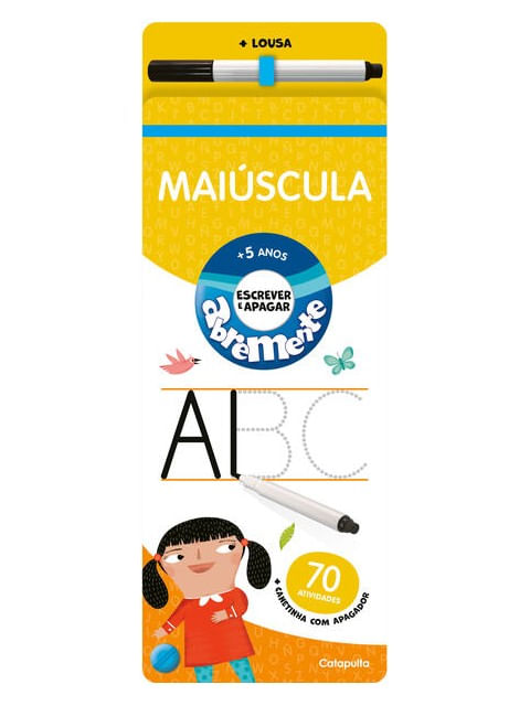 Abremente Escrever e Apagar: MaiúScula
