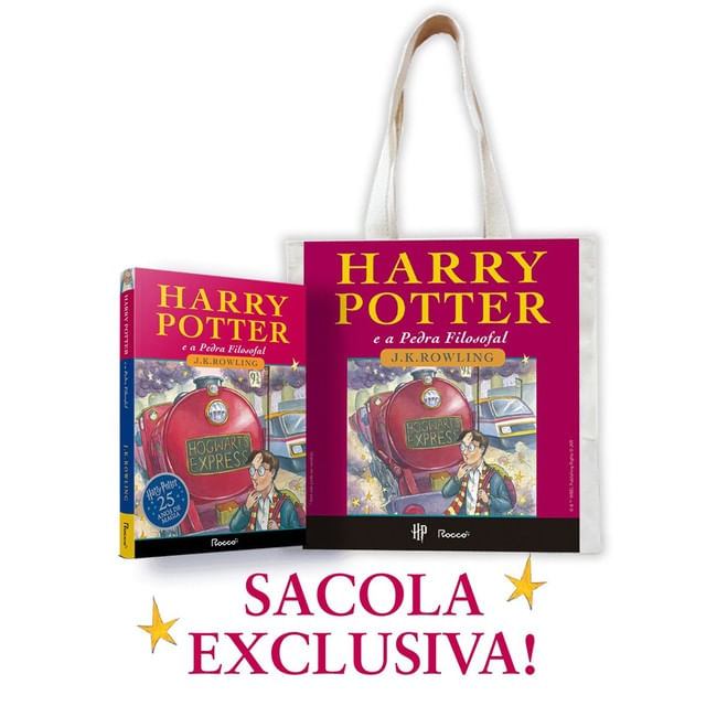 Harry Potter e a Pedra Filosofal - Edição Comemorativa de 25 Anos + Brinde