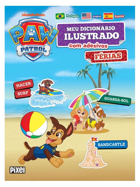 Meu Primeiro DicionáRio de Adesivos: FéRias/ Patrulha Canina